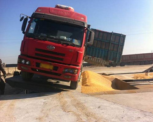 散料液压翻板卸车机 散料液压翻板卸车机